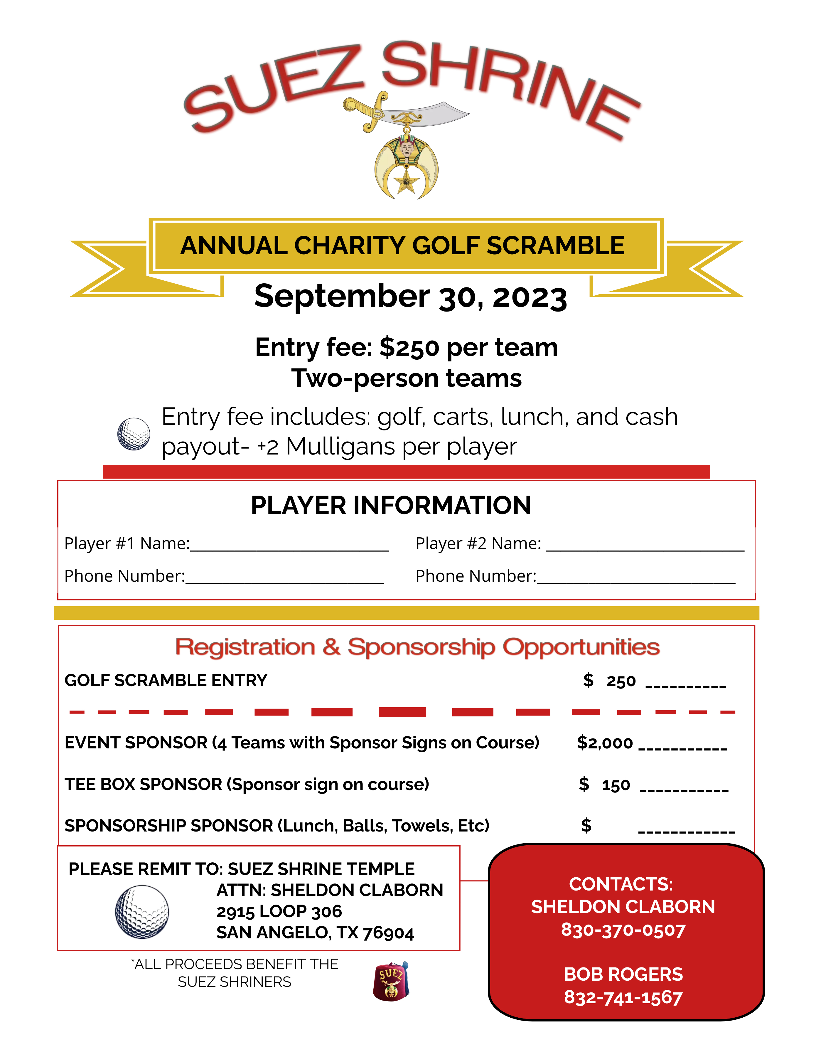 Suez Shriners of San Angelo, Texas Events